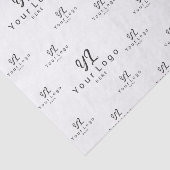 ホワイトロゴパターンビジネスブランドシンプル包装 薄葉紙 (詳細)