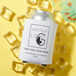 ホワイトロゴモダンビジネスの追加 缶クーラー