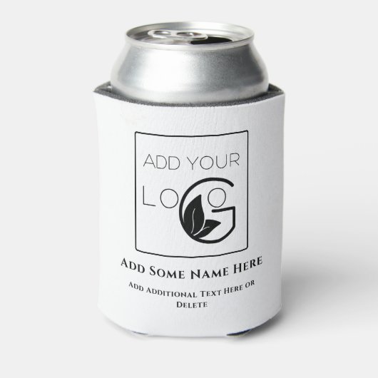 ホワイトロゴモダンビジネスの追加 缶クーラー (缶裏面)