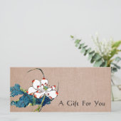 ホワイトロスマッサージセラピストギフト券 (スタンド正面)