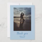 ホワイトロス結婚ス サンキューカード (正面)