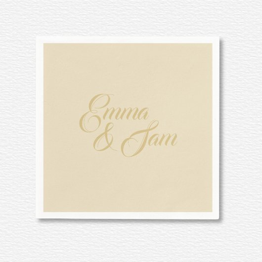 ホワイトロス結婚ス スタンダードカクテルナプキン