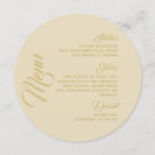 ホワイトロス結婚ス メニュー (正面)