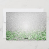 ホワイトロッキングホースホリデークリスマスカード シーズンカード (裏面)