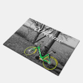 ホワイトロックに駐車Select Welcome Doormat ドアマット (アングル)
