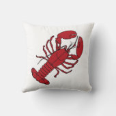 ホワイトロブスター装飾用クッション クッション (裏面)