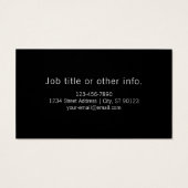 ホワイトロモダンゴの編集可能文字スタイル枠 (裏面)