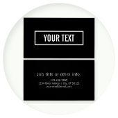 ホワイトロモダンゴの編集可能文字スタイル枠