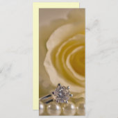 ホワイトローズアンドパール結婚式 プログラム (正面/裏面)