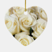 ホワイトローズエレガンスカスタマイズ- セラミックオーナメント (裏面)