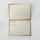 ホワイトローズエレガンステンプレート カード (内部)