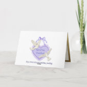 ホワイトローズエレガンステンプレート カード (裏面)