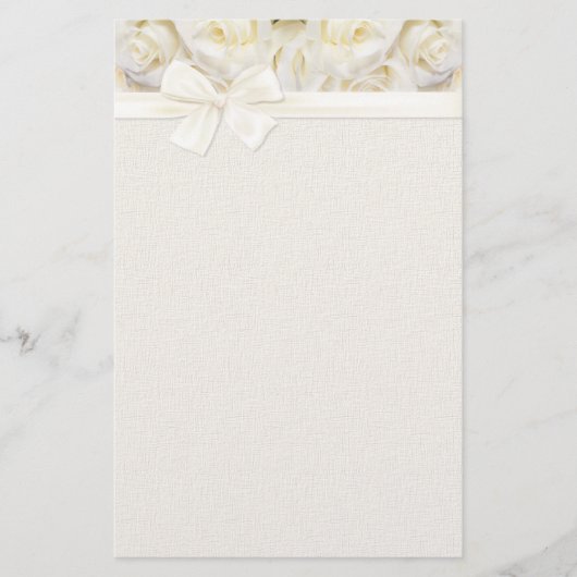 ホワイトローズエレガンス2 便箋 (正面)