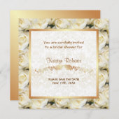 ホワイトローズエレガンス – シャワー セーブザデート (正面/裏面)