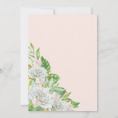 ホワイトローズオーキッド60周年結婚記念日パーティー 招待状 (裏面)