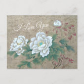 ホワイトローズカード ポストカード (正面)