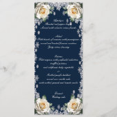 ホワイトローズスノーフレーク結婚クリスマスメニュー メニュー (正面)