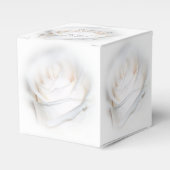 ホワイトローズデザイン結婚ズ フェイバーボックス (正面サイド)