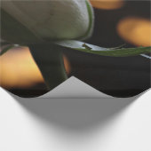 ホワイトローズバレンタインデラッピング紙 ラッピングペーパー (角)