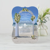 ホワイトローズビーチバチェロレッテ 招待状 (スタンド正面)