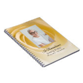 ホワイトローズフラワー葬儀記念ゲストハウス ノートブック (右側)