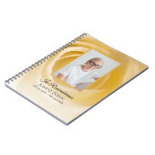 ホワイトローズフラワー葬儀記念ゲストハウス ノートブック (左側)