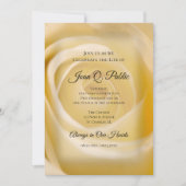 ホワイトローズフローラお祝い追悼式 招待状 (正面)