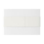 ホワイトローズフローラカスタムウェディングステッカー 招待状ベリーバンド (裏面例)