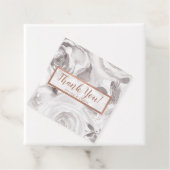 ホワイトローズフローラバラエレガモダンントウェディング フェイバータグ (インサイチュ)