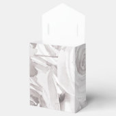 ホワイトローズフローラバラエレガモダンントウェディング フェイバーボックス (オープン)