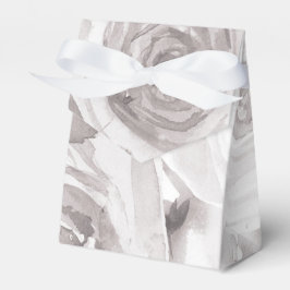 ホワイトローズフローラバラエレガモダンントウェディング フェイバーボックス