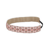 ホワイトローズフローラ抽象芸術アート アスレチックヘッドバンド (右)