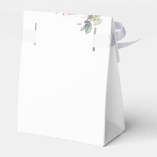 ホワイトローズフローラ結婚式の引き出物ボックス フェイバーボックス (裏面サイド)
