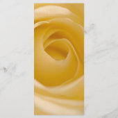 ホワイトローズフローラ結婚式 プログラム (裏面)