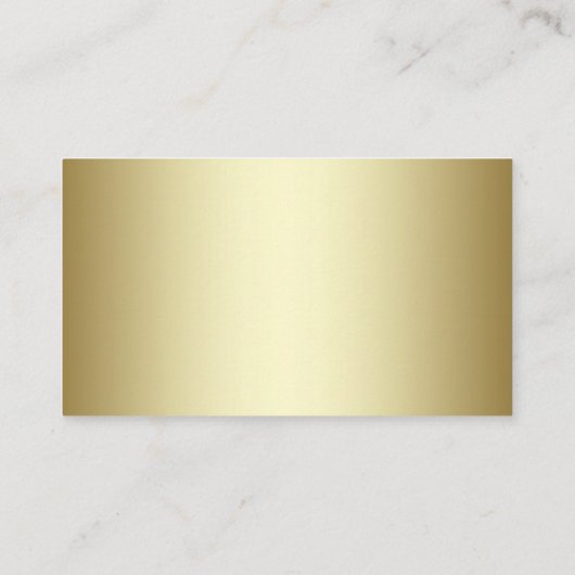 ホワイトローズフローラ金ゴールドエンクロージャカード エンクロージャーカード (裏面)