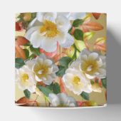 ホワイトローズフローラ金ゴールド優先ボックス フェイバーボックス (上部)