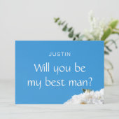 ホワイトローズフローラ 招待状 (スタンド正面)