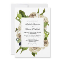 ホワイトローズブーケ結婚フローラ