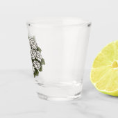 ホワイトローズブーケ ショットグラス (右)