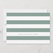 ホワイトローズブーケ | フローラランジェリー 招待状 (裏面)