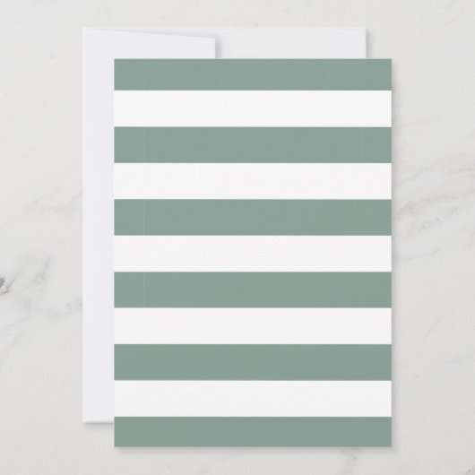 ホワイトローズブーケ | 私たちは駆け落ちしました | レセプションパーティー 招待状 (裏面)