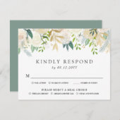 ホワイトローズブーケ | RSVP (正面/裏面)