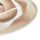 ホワイトローズプリント カッティングボード (角)