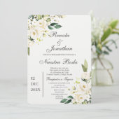 ホワイトローズボーダエンエスパニョル 招待状 (スタンド正面)