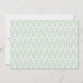 ホワイトローズユーカリプトゥスメイスンジャー結婚ズ 招待状 (裏面)