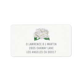 ホワイトローズ住所 シール