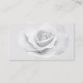 ホワイトローズ名刺 名刺 (正面)