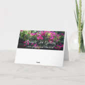 ホワイトローズ悔やみや弔慰 カード (裏面)