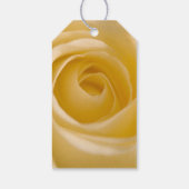 ホワイトローズ結婚の感謝メッセージカード ギフトタグ (裏面)