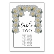 ホワイトローズ結婚ズゲスト名